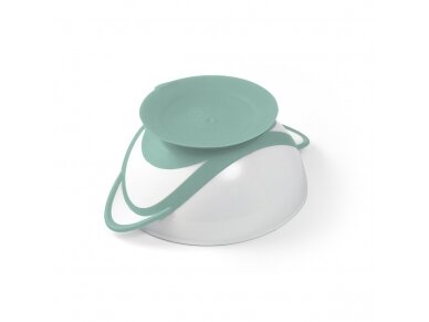 Baby suction bowl with spoon, yellow, 1063/03 2