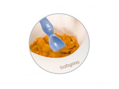 Baby suction bowl with spoon, blue, 1077 5 Baby suction bowl with spoon, blue, 1077 5
