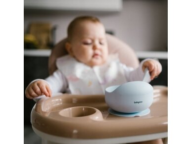 Babyono silicone suction bowl blue 1481/01 9 Babyono silicone suction bowl blue 1481/01 9