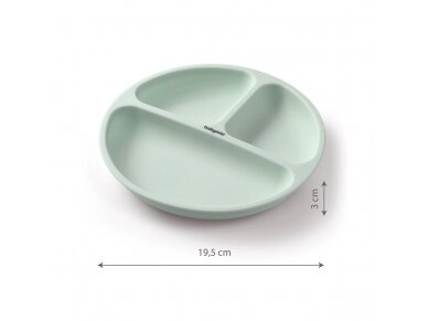 Babyono silicone suction bowl mint 1482/03 4 Babyono silicone suction bowl mint 1482/03 4