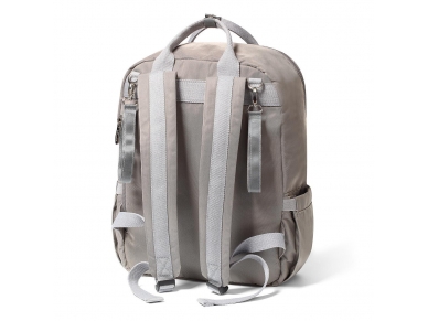 Diaper / Mummy backpack LONDON LOOK grey 1 Diaper / Mummy backpack LONDON LOOK grey 1