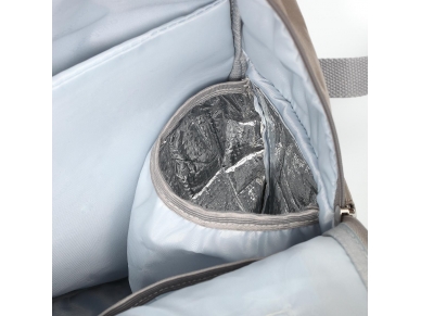 Diaper / Mummy backpack LONDON LOOK grey 4 Diaper / Mummy backpack LONDON LOOK grey 4