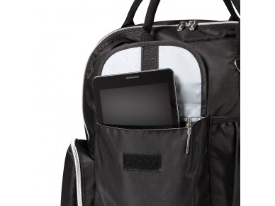 BabyOno backpack for mother / POM POM pram/stroller 1448 10