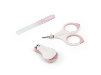 Babyono nail care set pink 398/05) 2