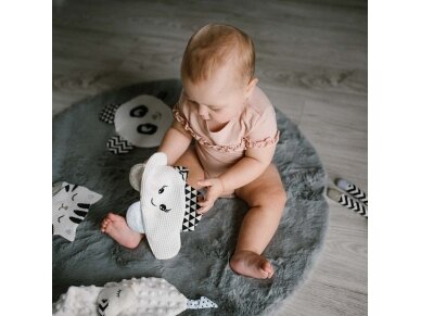 Babyono flat cuddly toy blinky cloud blink & smile 1534 3