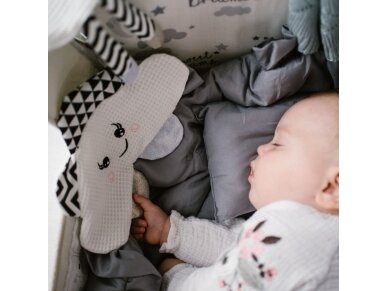 Babyono flat cuddly toy blinky cloud blink & smile 1534 4 Babyono flat cuddly toy blinky cloud blink & smile 1534 4