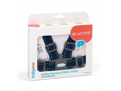 Babyono saferty harness FIRST STEPS blue 070/01 Babyono saferty harness FIRST STEPS blue 070/01