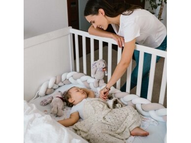 Babyono bamboo knitted blanket beige 1479/03 2