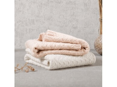 Babyono merino wool blanket dark white 1648/03 1