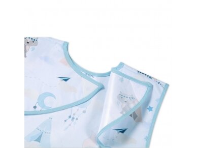 Babyono apron raccoon blue 1642/01 1