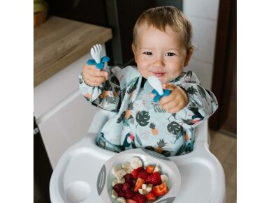 BabyOno sleeved bib, a parrot, 1476/02 7 BabyOno sleeved bib, a parrot, 1476/02 7