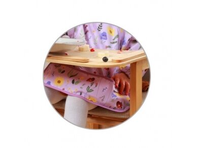 BabyOno sleeved bib, garden, 1476/01 3 BabyOno sleeved bib, garden, 1476/01 3