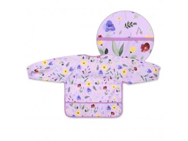 BabyOno sleeved bib, garden, 1476/01 4 BabyOno sleeved bib, garden, 1476/01 4