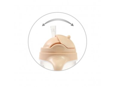Babyono sippy cup with weighted straw brown 1464/04 4 Babyono sippy cup with weighted straw brown 1464/04 4