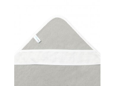 Bamboo hooded towel 85 x 85, grey, coala, 343/03 1