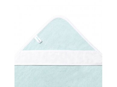 Bamboo hooded towel 85 x 85, blue, whale 1