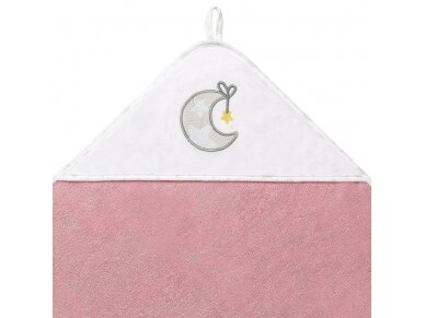 TERRY Hooded Towel 100×100 cm pink 1 TERRY Hooded Towel 100×100 cm pink 1