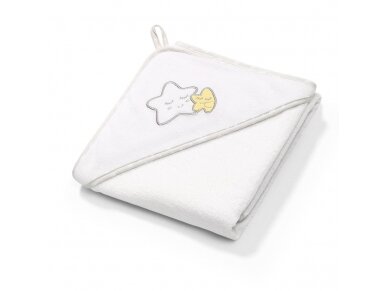 TERRY Hooded Towel 76×76 cm white