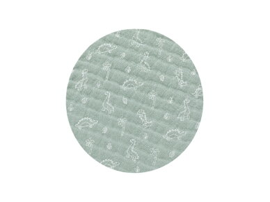 Babyono muslin bib green 1725/02 2 Babyono muslin bib green 1725/02 2