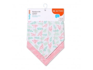 BabyOno bandana bib LEAVES, 879/10 BabyOno bandana bib LEAVES, 879/10
