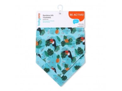 BabyOno bandana bib TOUKANS, 879/12