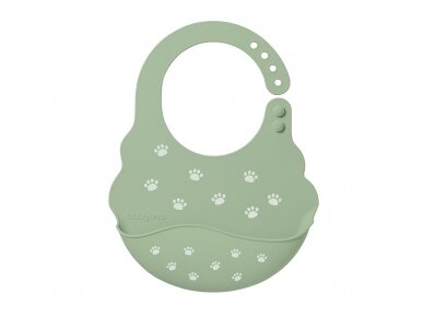 Silicone bib with adjustable clasp 829/06 Silicone bib with adjustable clasp 829/06