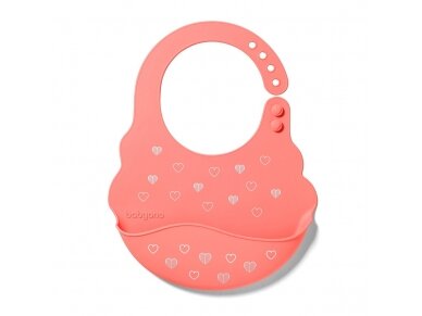 Silicone bib with adjustable clasp 829/04 Silicone bib with adjustable clasp 829/04