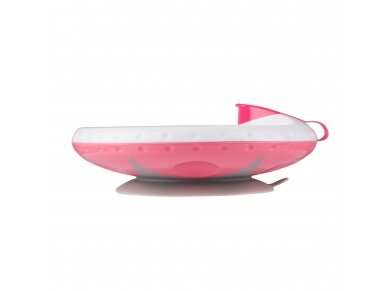Babyono food temperature maintaining suction bowl pink 1070/02 1 Babyono food temperature maintaining suction bowl pink 1070/02 1
