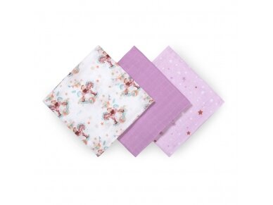 BabyOno bamboo diapers 3 pcs purple 397/11 1