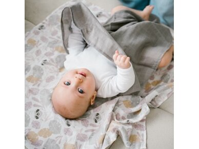 BabyOno muslin diapers grey 348/10 5