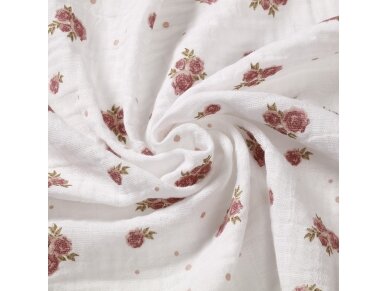 BabyOno muslin diapers pink 348/13 3