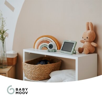 Babymoov mobili video auklė kūdikiui 5’’ YOO Go + HD A014433 5
