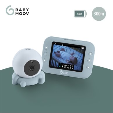 Babymoov mobili video auklė kūdikiui 3,5’’ YOO Roll A014431 1