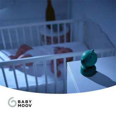 Babymoov mobili video auklė kūdikiui sukasi pasikreipia 3,2’’ YOO Twist A014425 6