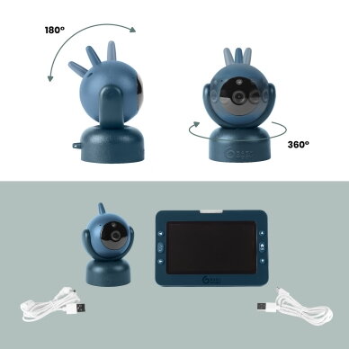 Babymoov mobili video auklė kūdikiui sukasi pasikreipia 5’’ YOO MASTER + HD A014435 2 Babymoov mobili video auklė kūdikiui sukasi pasikreipia 5’’ YOO MASTER + HD A014435 2