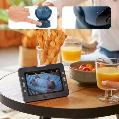 Babymoov mobili video auklė kūdikiui sukasi pasikreipia 5’’ YOO MASTER + HD A014435 3 Babymoov mobili video auklė kūdikiui sukasi pasikreipia 5’’ YOO MASTER + HD A014435 3