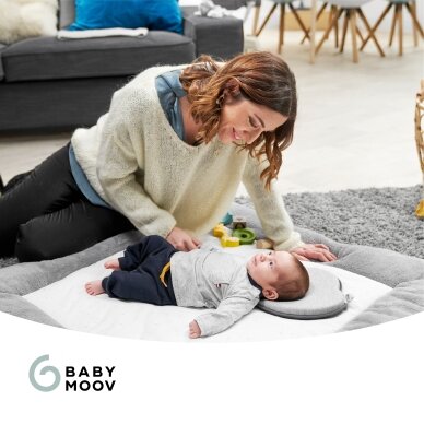 Babymoov pagalvė kūdikiui širdelė Lovenest pilka A050229 5