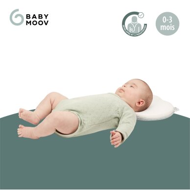 Babymoov pagalvė kūdikiui širdelė Lovenest pilka balta A050231 1 Babymoov pagalvė kūdikiui širdelė Lovenest pilka balta A050231 1