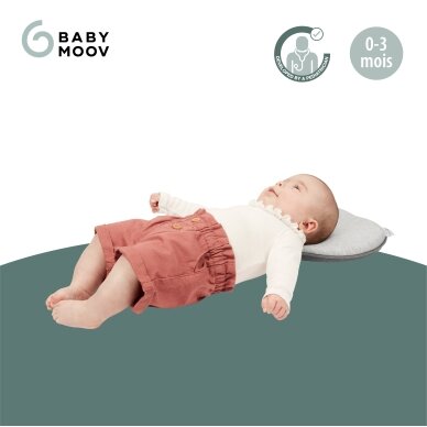 Babymoov pagalvė kūdikiui širdelė Lovenest pilka A050229 1 Babymoov pagalvė kūdikiui širdelė Lovenest pilka A050229 1
