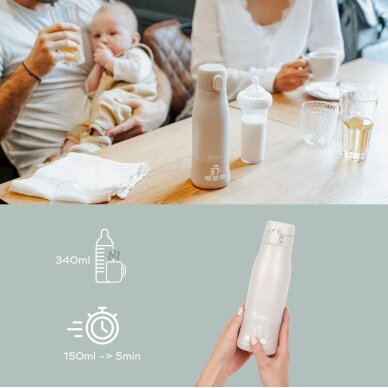Babymoov šildytuvas kelioninis Moov & Feed kreminis  A002103 3
