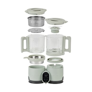 Babymoov trintuvas garintuvas Nutribaby stiklinis žalias A001138 2