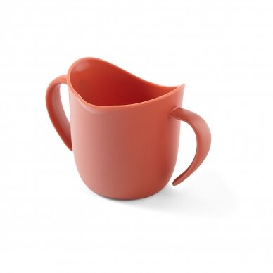 BabyOno ergonomiškas mokomasis puodelis, rožinis, 1463/02 1
