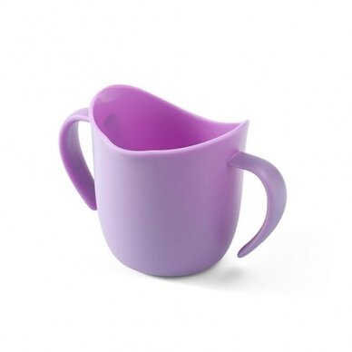 Babyono ergonomiškas mokomasis puodelis violetinis 1463/05 1
