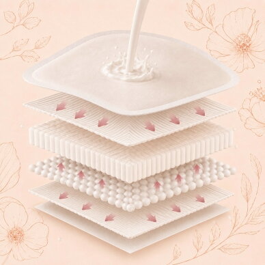 Babyono įdėklai į liemenėlę CLASSIC 140vnt 1704/140 3
