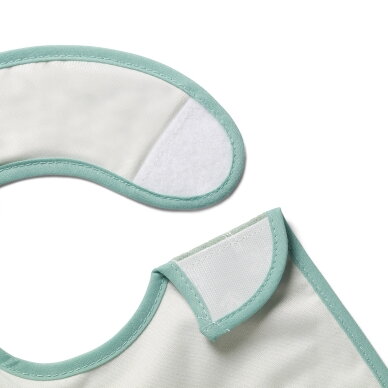 BabyOno seilinukas muslinas klijuotė žalias 1725/02 1 BabyOno seilinukas muslinas klijuotė žalias 1725/02 1