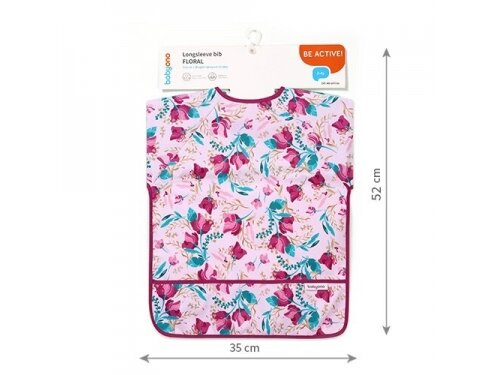 BabyOno sleeved bib, flowers, 1476/01 4 BabyOno sleeved bib, flowers, 1476/01 4