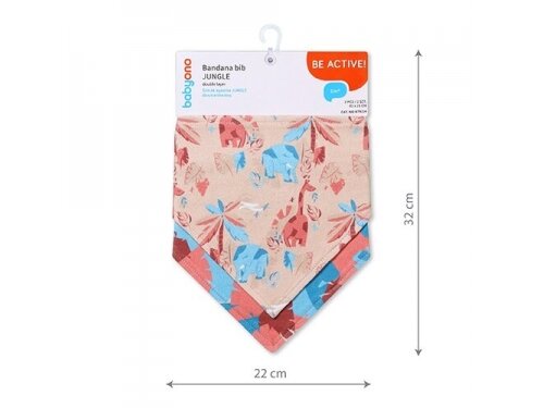 BabyOno bandana bib JUNGLE, 879/14 4 BabyOno bandana bib JUNGLE, 879/14 4