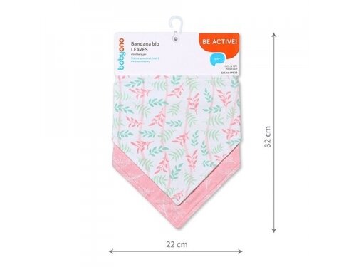 BabyOno bandana bib LEAVES, 879/10 2