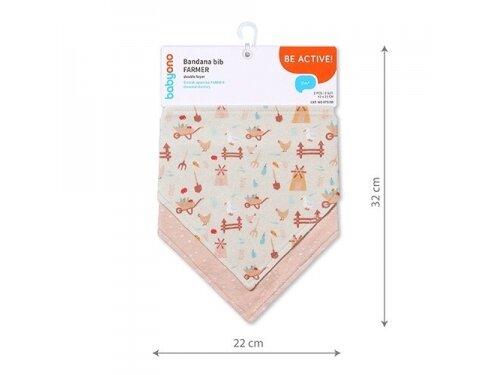 BabyOno bandana bib FARMER, 879/09 2 BabyOno bandana bib FARMER, 879/09 2