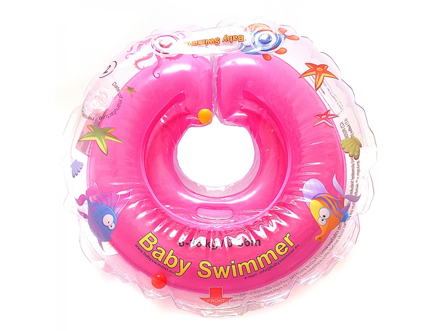 Baby Swimmer Inflatable neck ring for bathing newborns